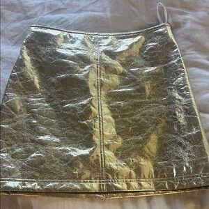 Hunter Bell Gold Skirt